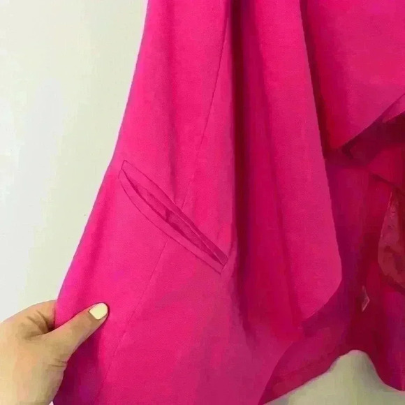 Bright Pink 💗 Blazer  Vest - Picture 3 of 5